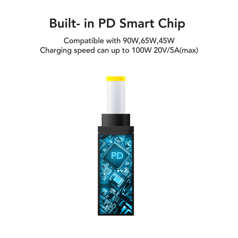 Adaptateur USB-C vers DC Acer Sony Tip G 5.5x1.7mm