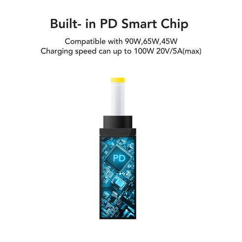 Adaptateur USB-C vers CC Embout B 4,8 x 1,7 mm
