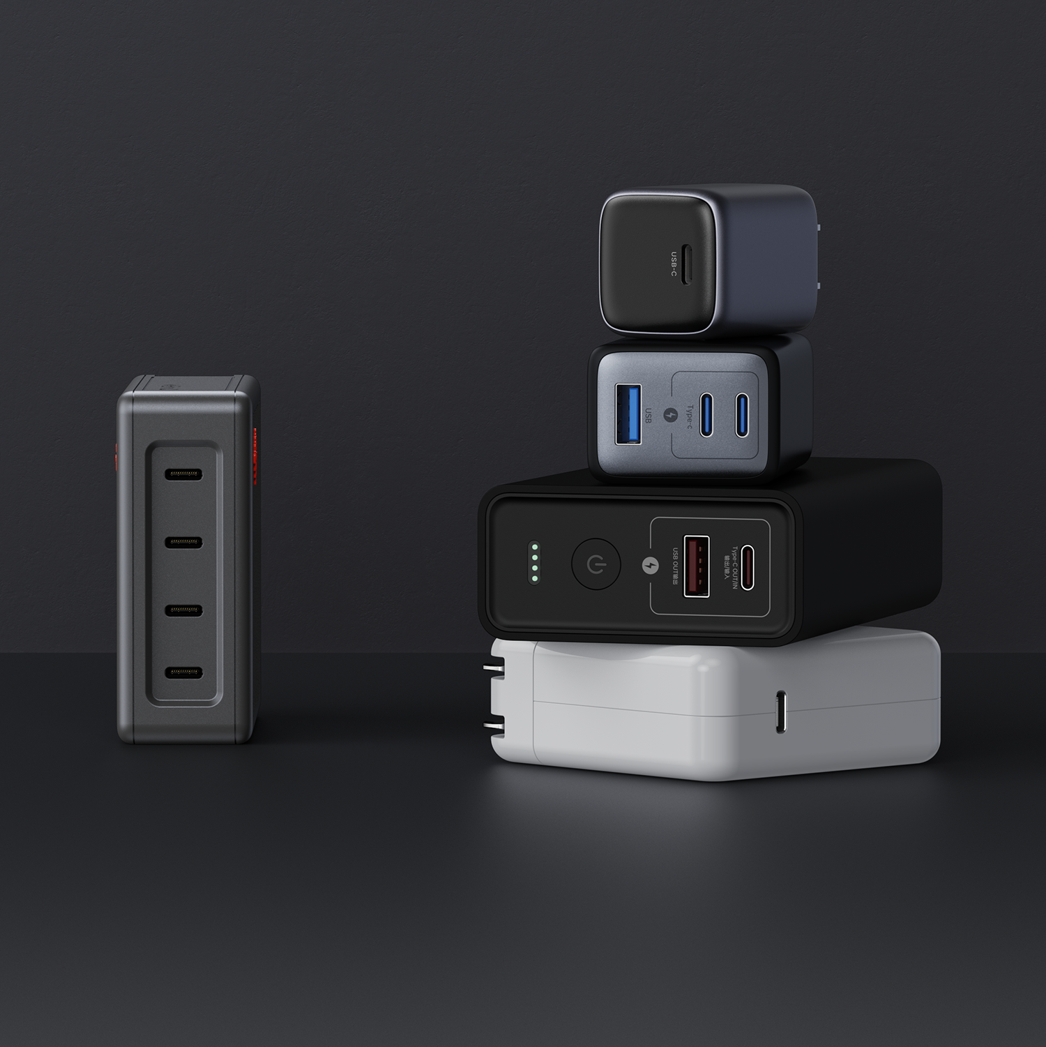 Chargeur GaN USB-C 150W