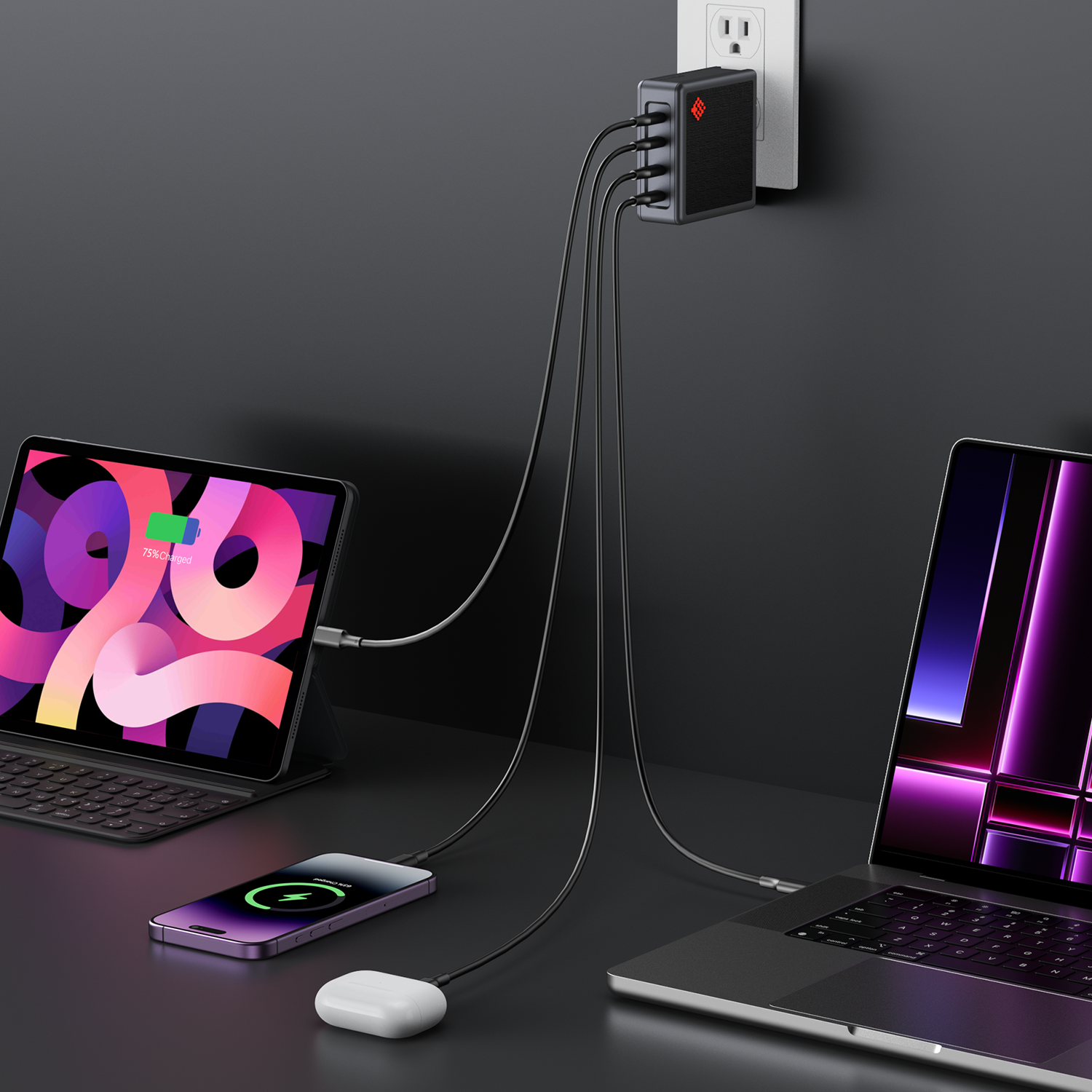 Chargeur GaN USB-C 150W