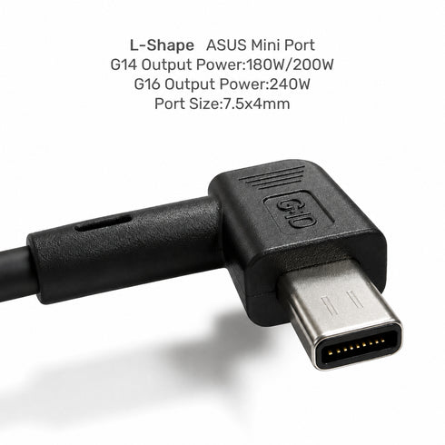 Asus Slim Power Jack ROG Strix | L-Shaped | 1.5m