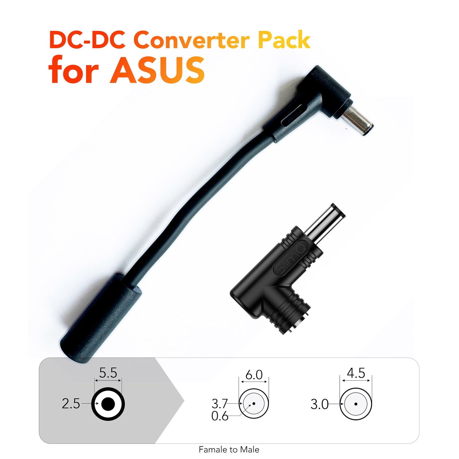Pacote Conversor DC para ASUS de 240W