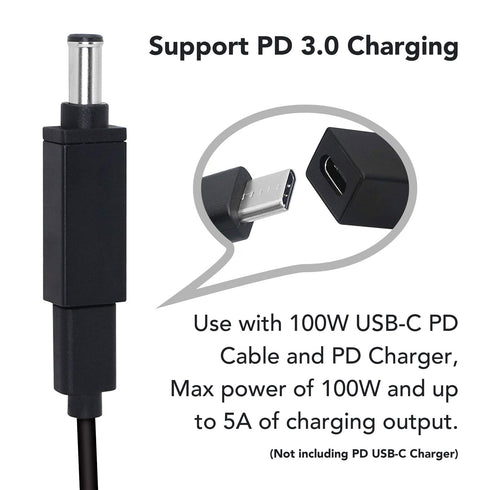 Embout adaptateur USB-C vers CC E 6,5 x 4,4 mm