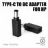 USB-C-DC 어댑터 HP 팁 C