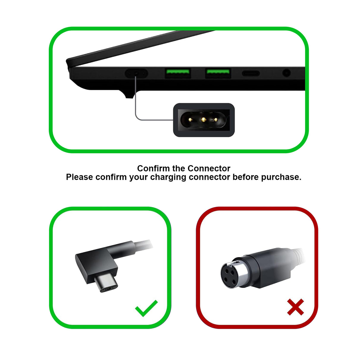 thumbnail image 2 of 230W Power Adapter For Razer Blade 15 (GTX1070/RTX2070/RTX2080) – Advanced Model 2 of 3