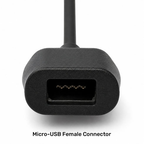 ASUS Micro-USB Female to Male L-shaped Adapter