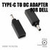 USB-C - DC アダプター DELL Tip F 4.5x3.0x0.6mm