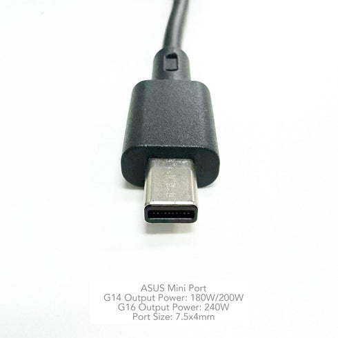Asus Slim Power Jack ROG Strix Zephyrus G14/G16/G18 2024-2025