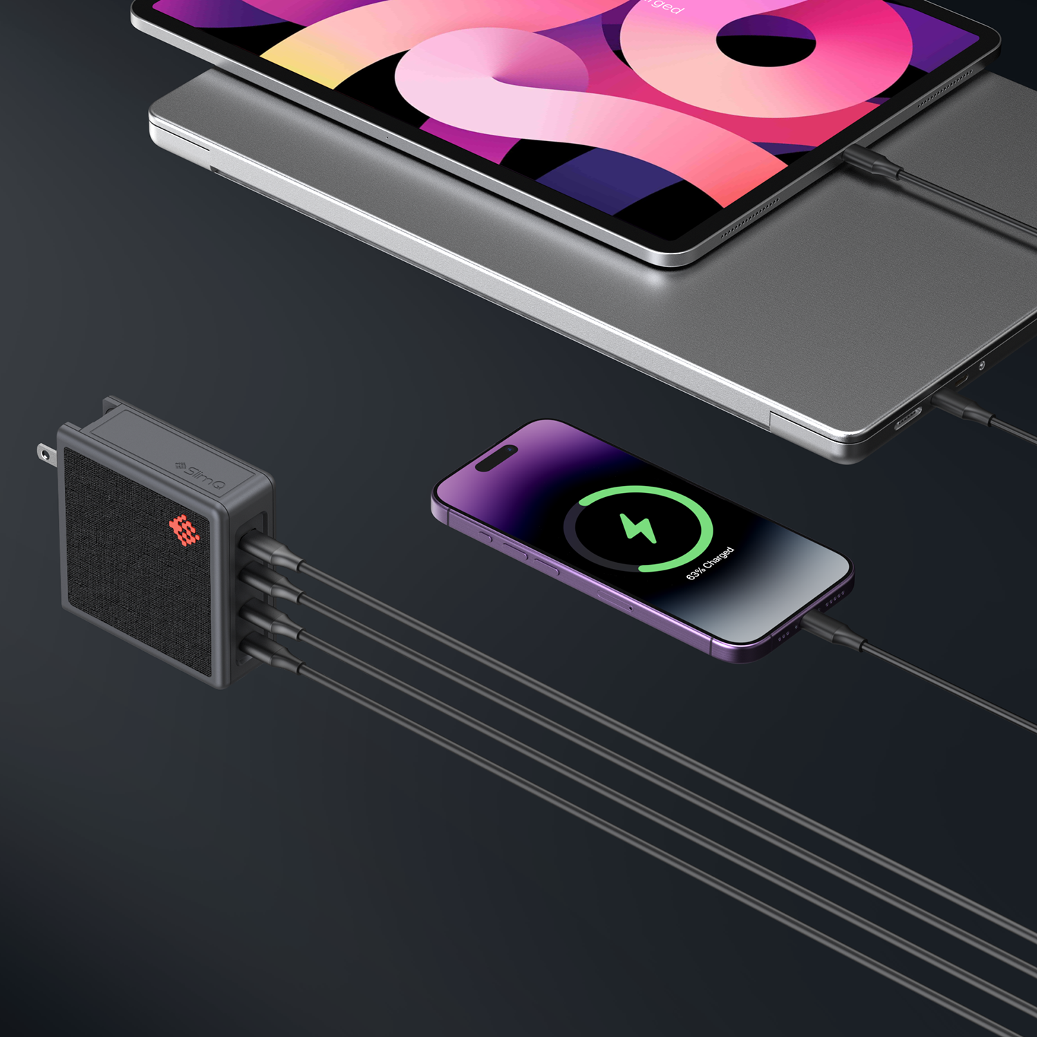 Chargeur GaN USB-C 150W