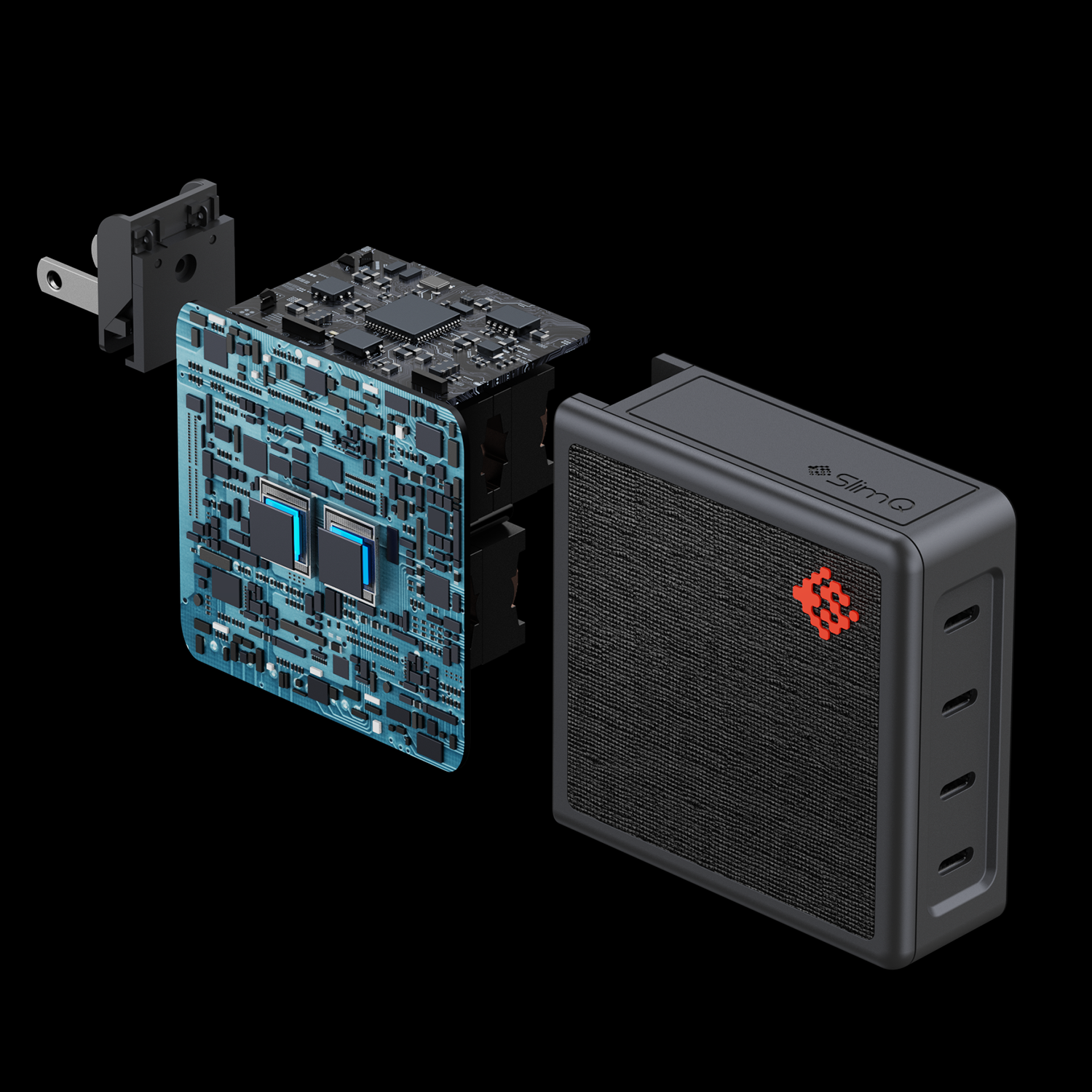 Chargeur GaN USB-C 150W