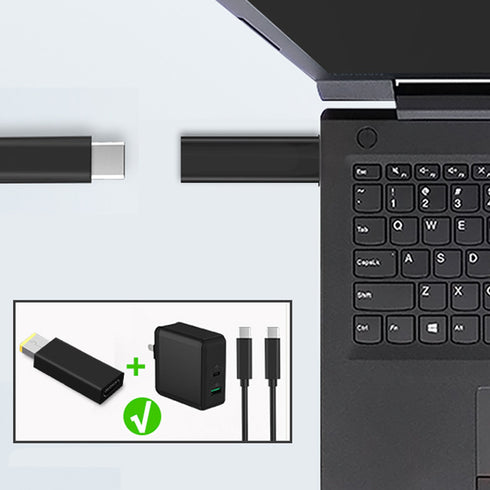 USB-C-DC 어댑터 Lenovo 슬림 팁