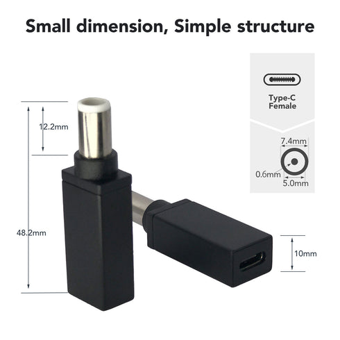 อะแดปเตอร์ USB-C เป็น DC Dell Tip C