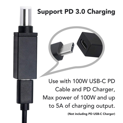 อะแดปเตอร์ USB-C เป็น DC Dell Tip C