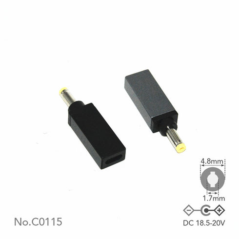 USB-C-DC 어댑터 팁 B
