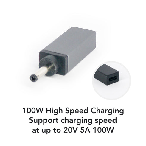 Adaptateur USB-C vers DC DELL Tip P 3.5x1.35mm