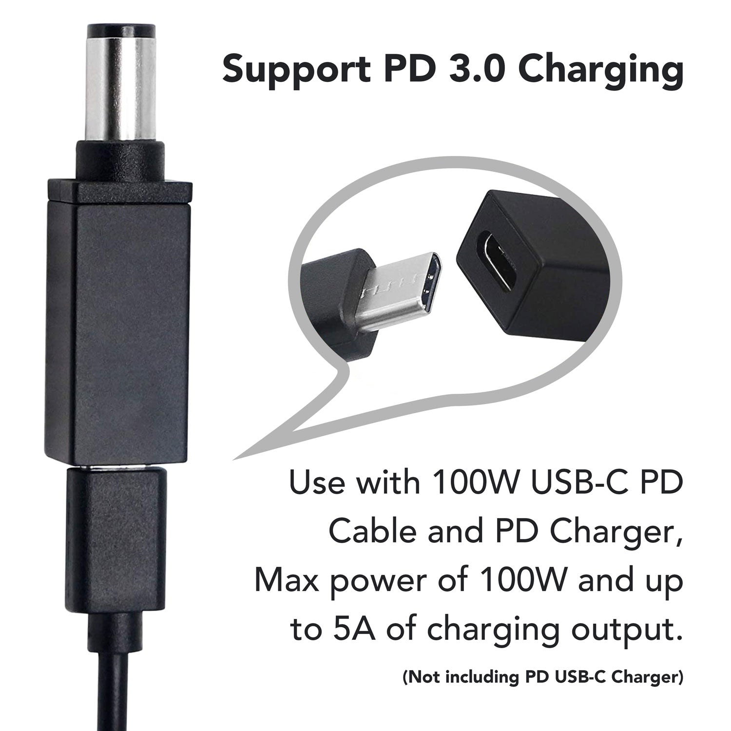 USB-C 轉 DC 適配器 HP Tip Q 6.0x3.5x0.6mm