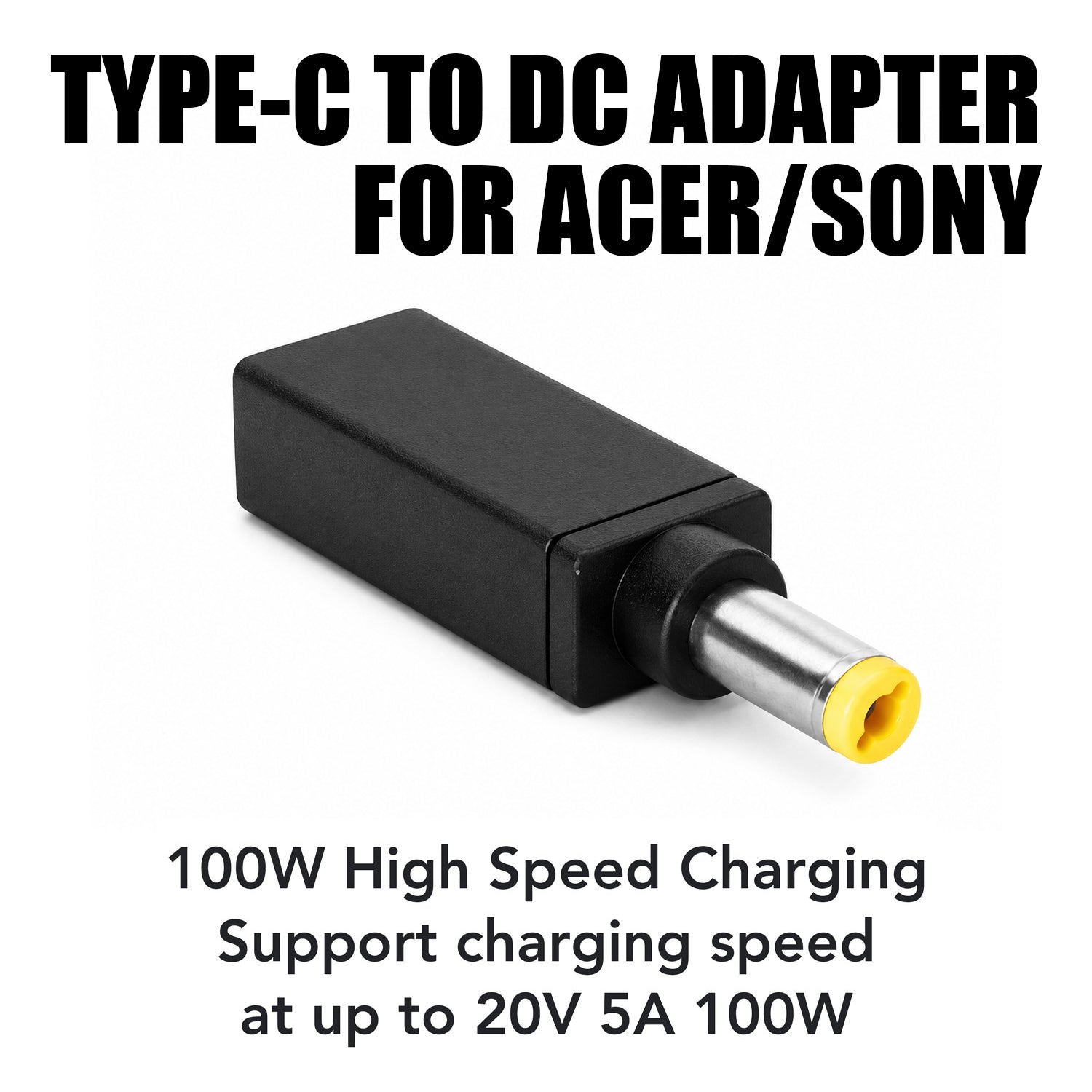 USB-C 到 DC 適配器 Acer Sony Tip G 5.5x1.7mm