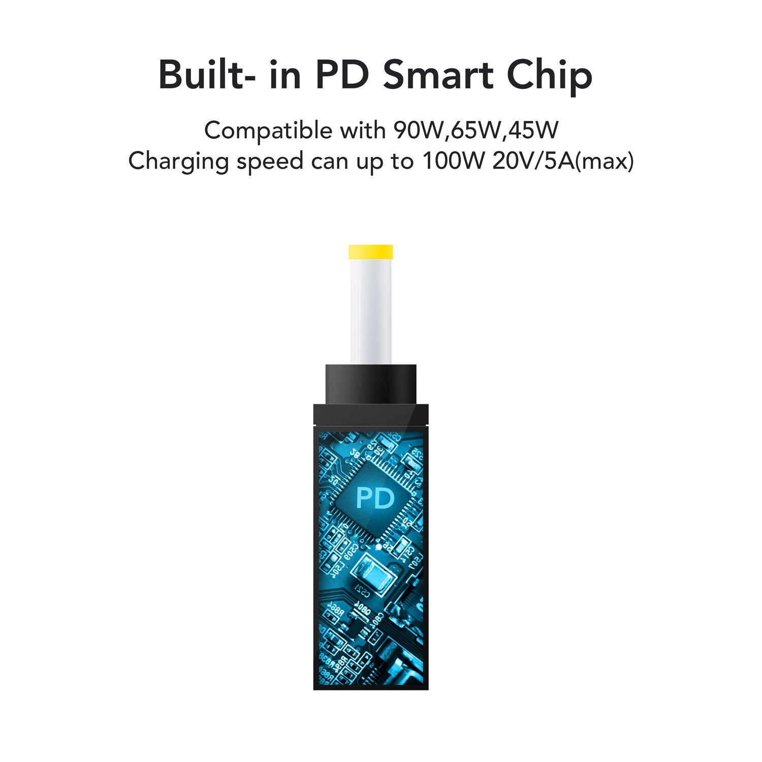 USB-C 轉 DC 適配器尖端 J 5.0x3.0mm