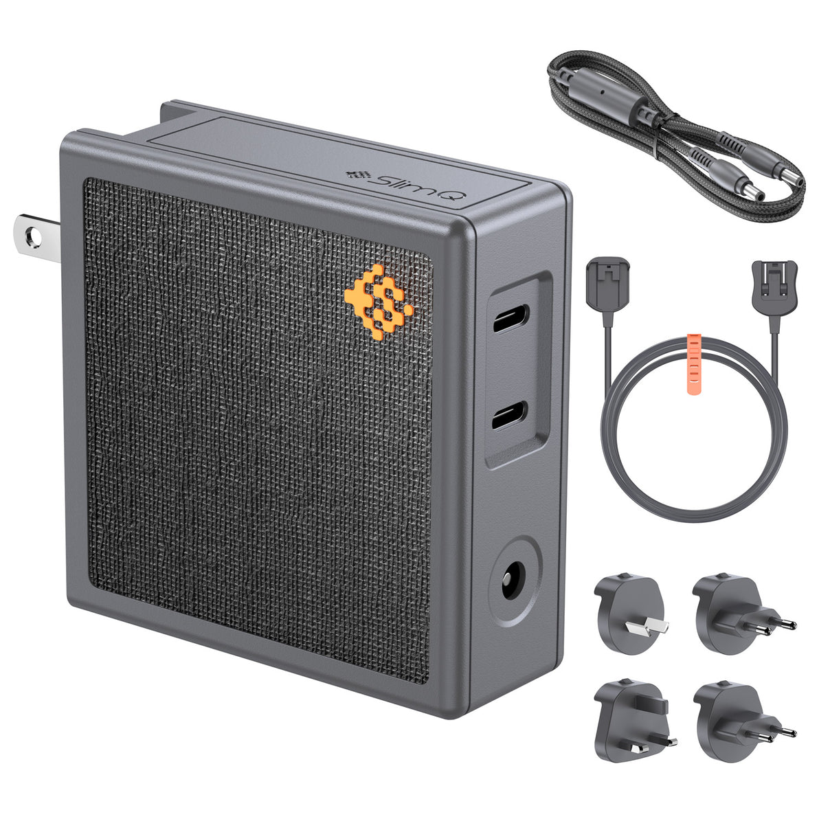 Carregador 150W DC+USB C GaN