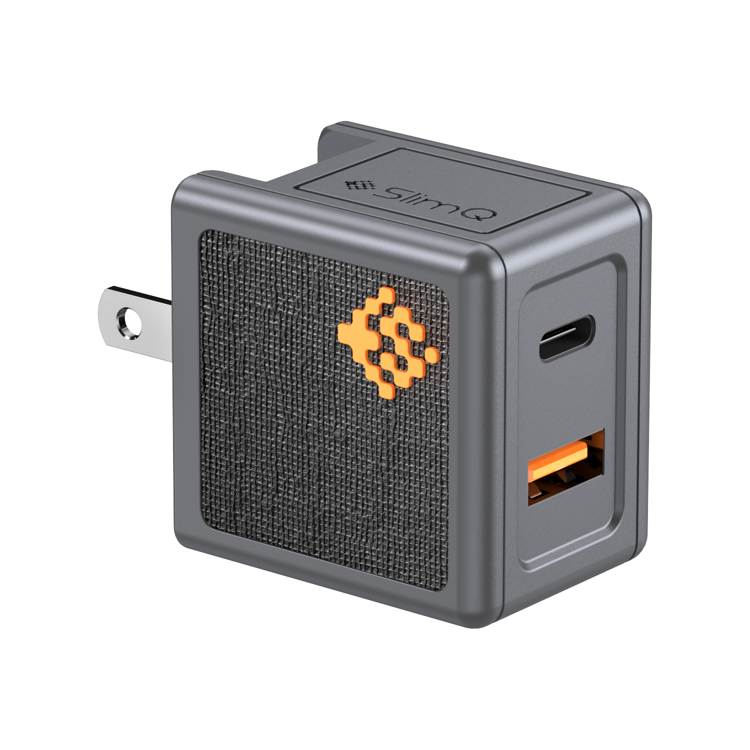 30W USB C Carregador SlimQ® de 2 portas