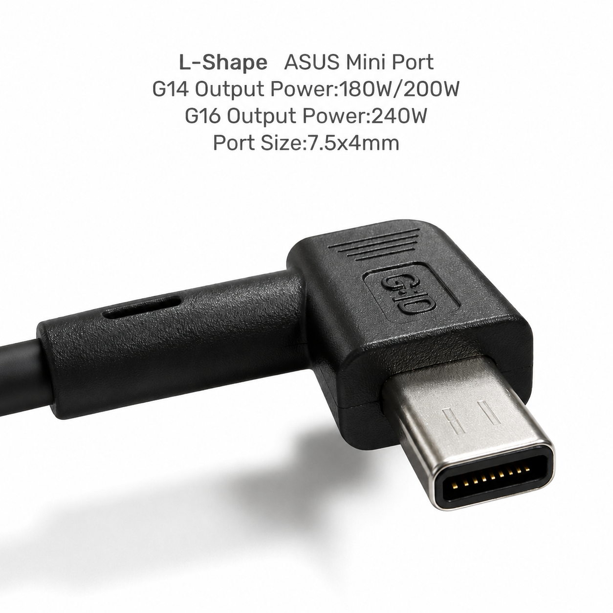 Asus Slim Power Jack ROG Strix | L-Shaped | 1.5m