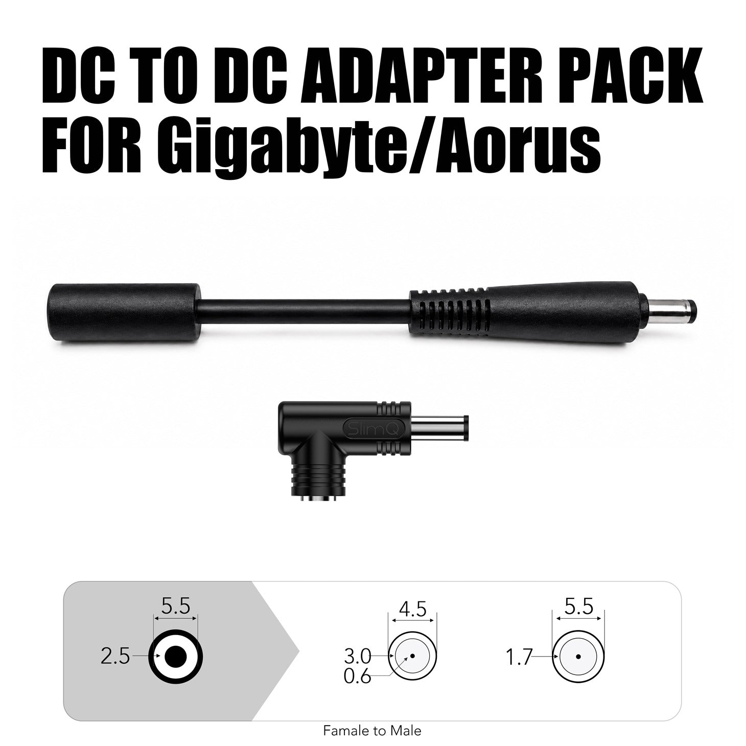 200W/240W/330W DC to Gigabyte/Aorus Converter Pack