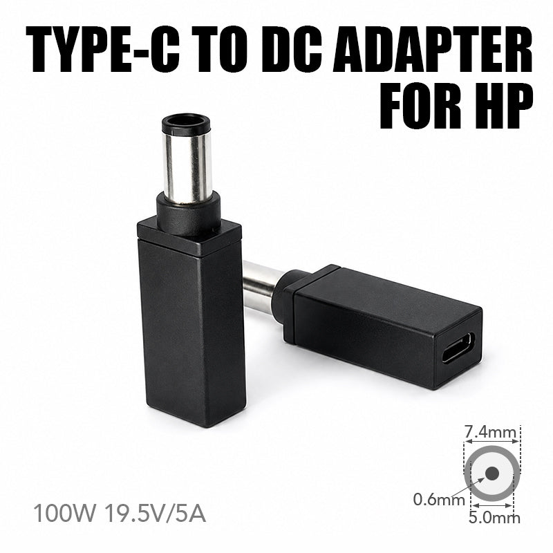 USB-C to DC Adapter HP Tip C