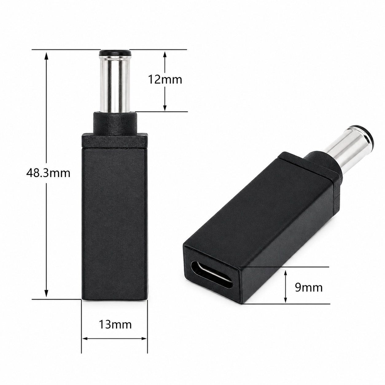 USB-C 轉 DC 適配器尖端 E 6.5x4.4mm