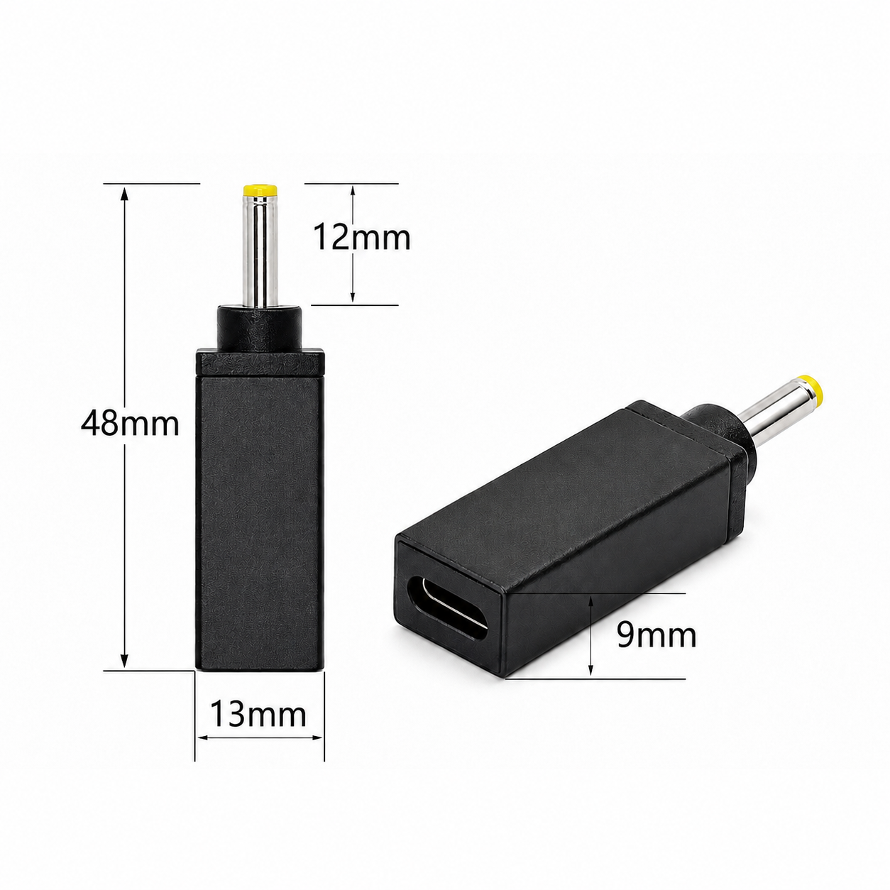 USB-C 轉 DC 適配器尖端 B 4.8x1.7mm