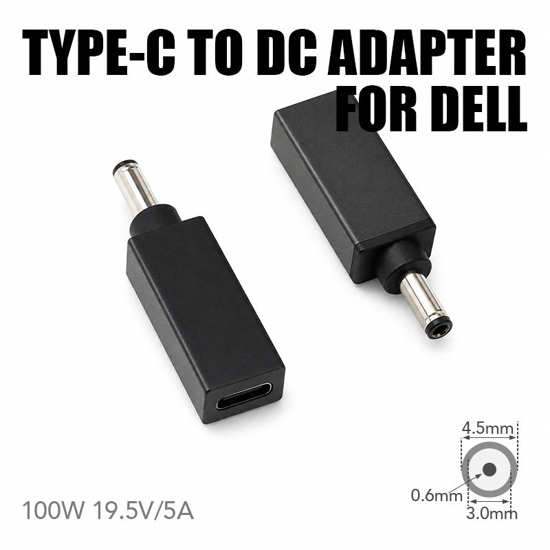 USB-C to DC Adapter DELL Tip F