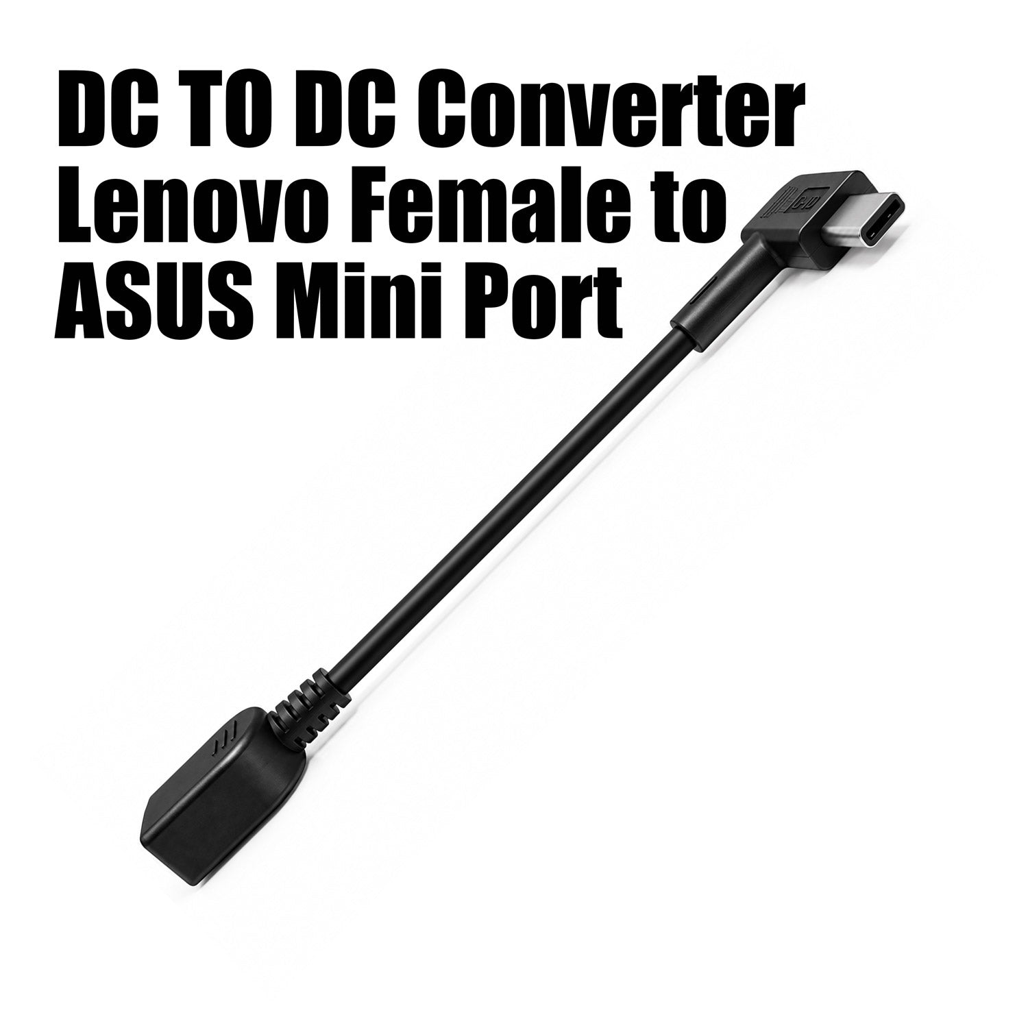 Lenovo Slim Tip to ASUS Mini Port Converter | 90° L-Shaped