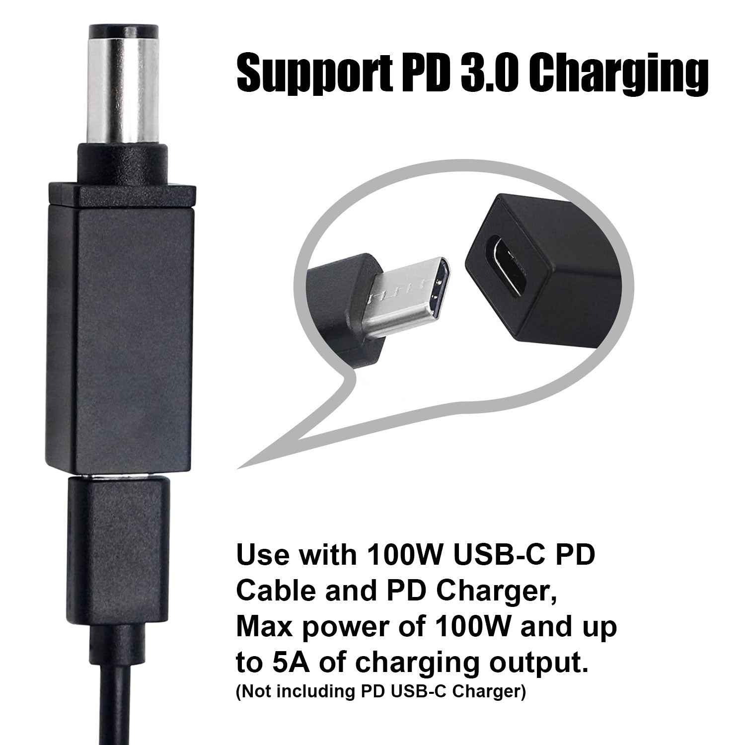 USB-C to DC Adapter for ASUS Tip