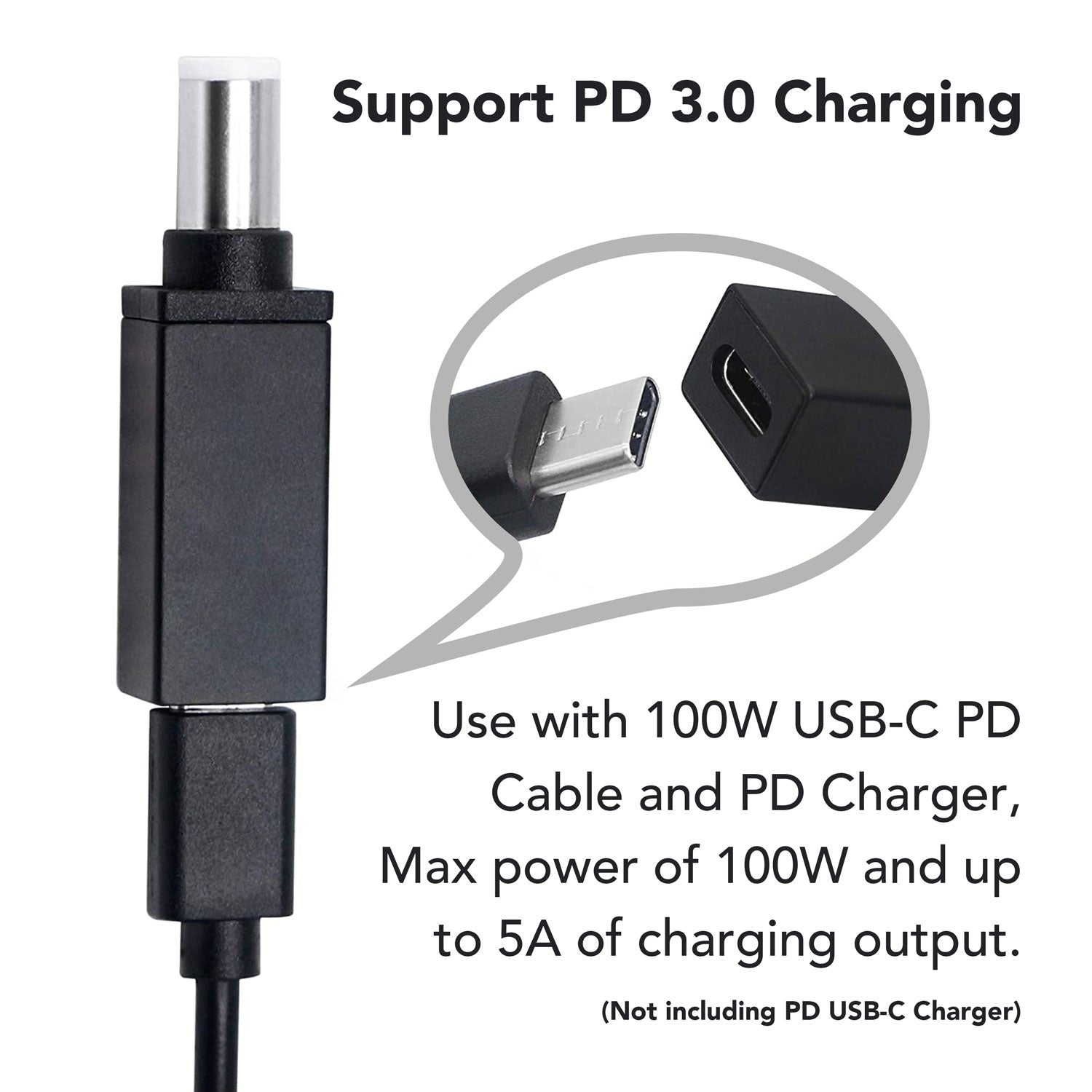USB-C to DC Adapter Dell Tip C