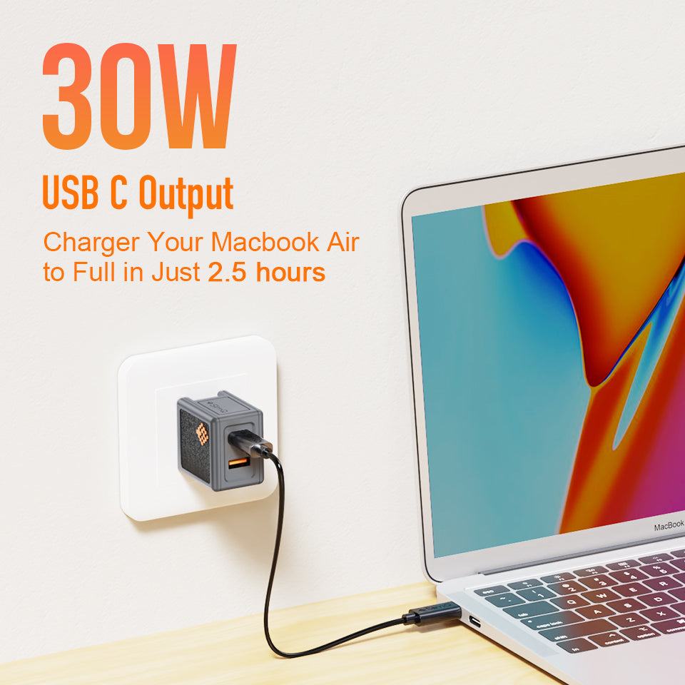 Carregador 30W USB C PD