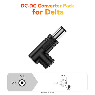 Pack convertidor DC a DC para Delta