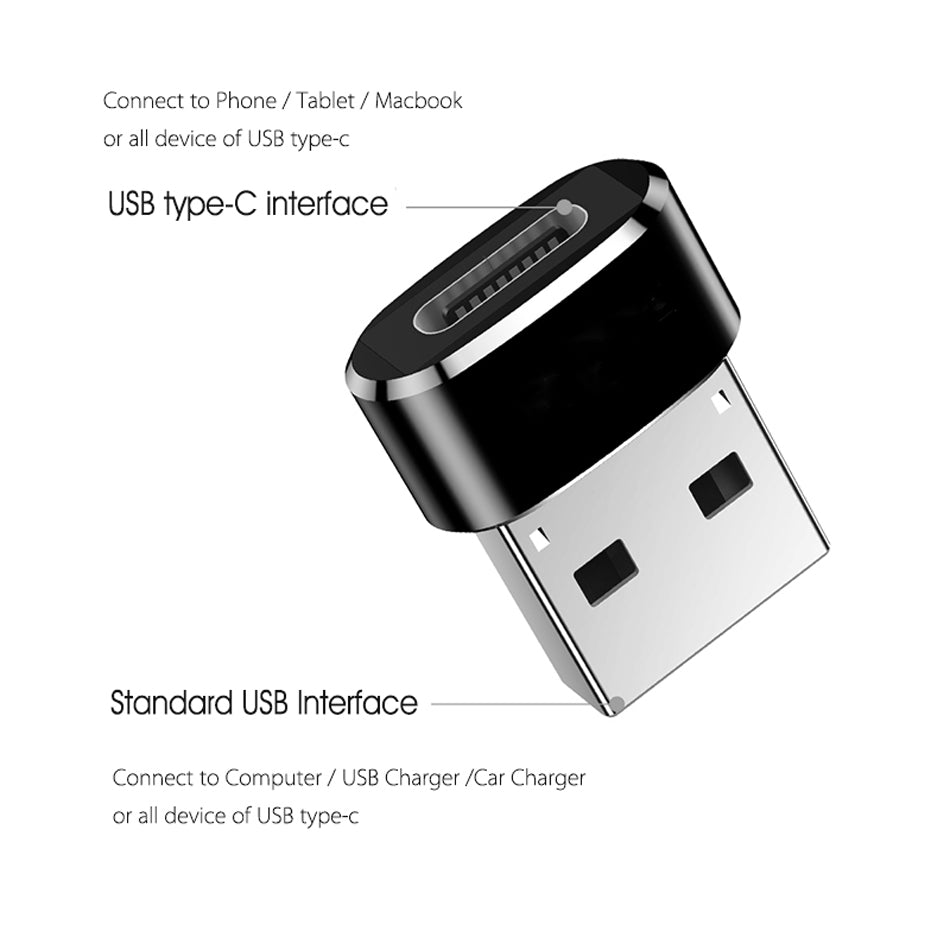 USB-A to USB-C Adapter