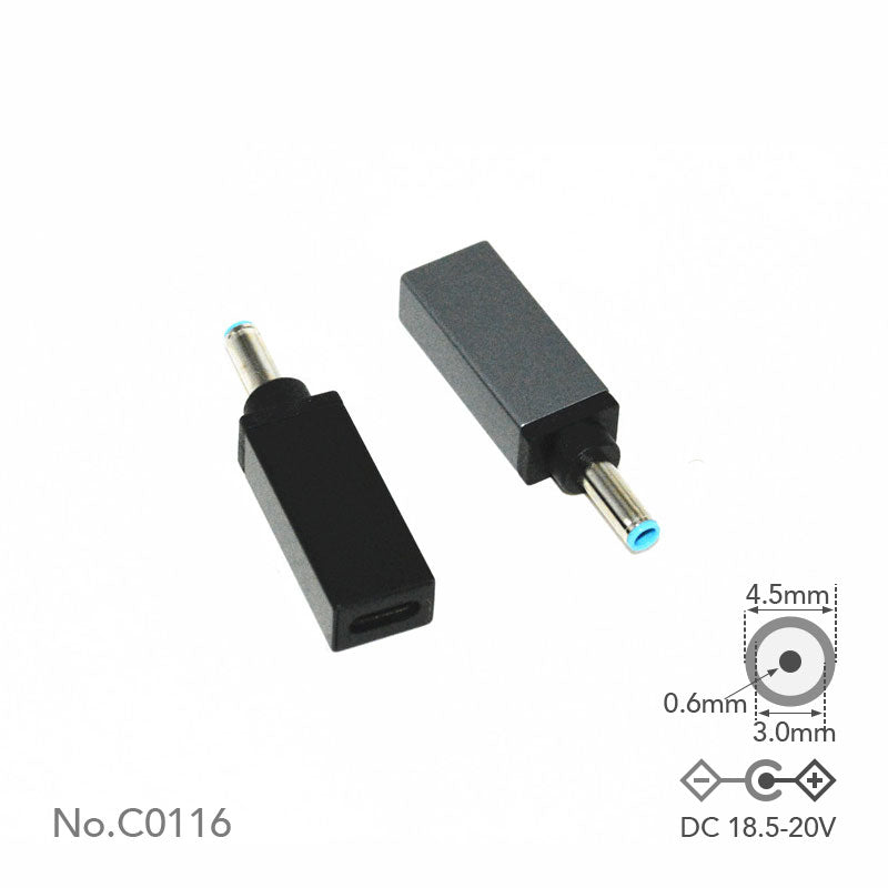 Adaptador USB-C a CC HP Tip F