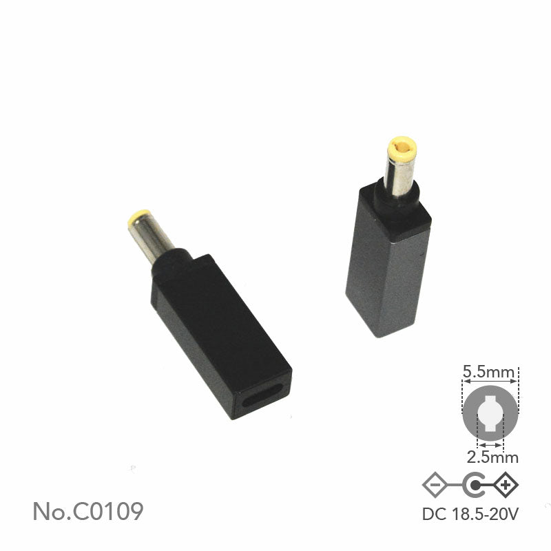 Adaptador USB-C para DC DELL/HP