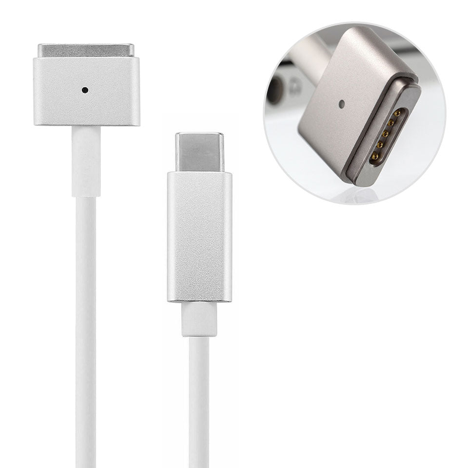 USB-C Type C to Magnetic Charging Cable, SlimQ USB C to Magnetic (T-Tip) Cable Compatible with MacBook Air Pro (T-Tip)