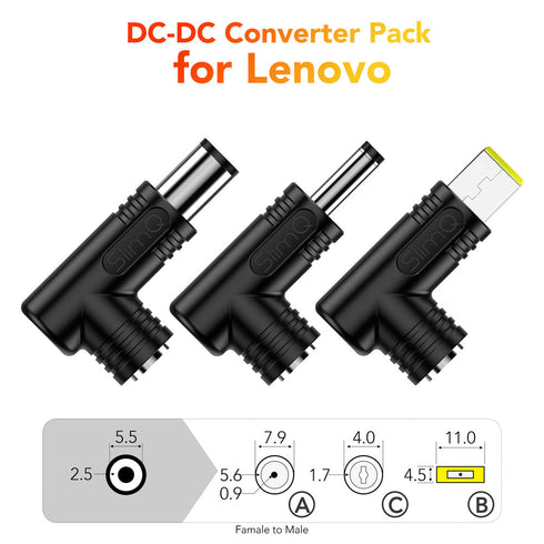 Pack de convertisseurs CC à CC pour Lenovo