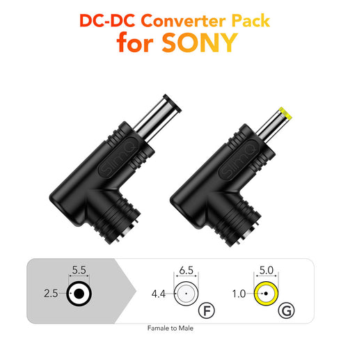 Pack de convertisseurs CC à CC pour Sony